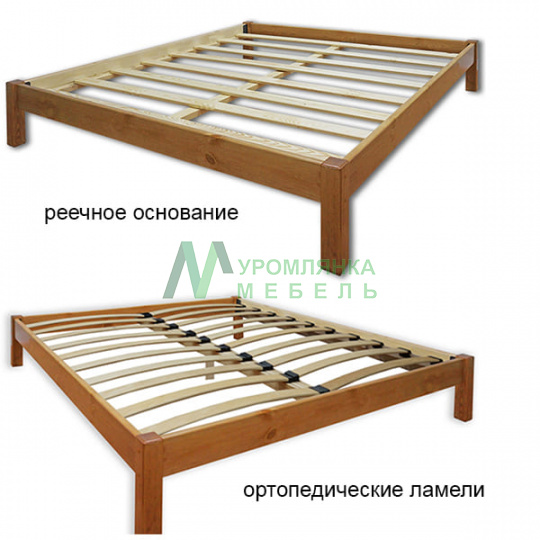 Кровать-тахта  Филёнка с мягким изголовьем