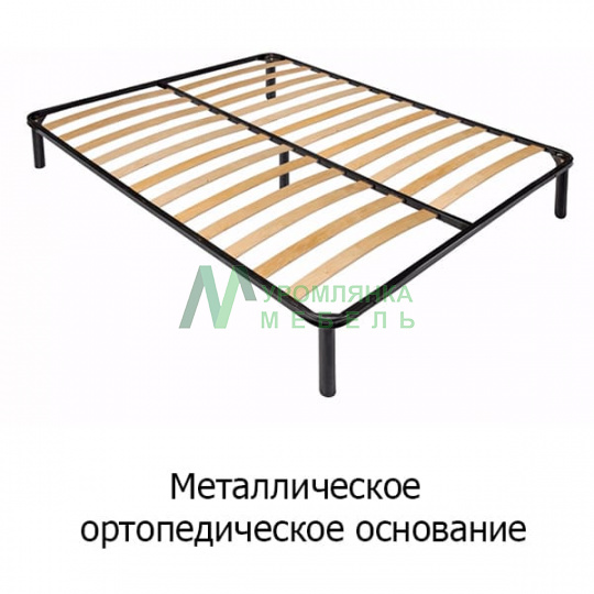 Кровать  Ирида с прямым изголовьем