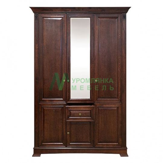 Трехстворчатый шкаф Корса